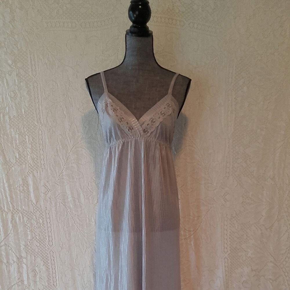 Vintage Silver Molyclaire Nightgown